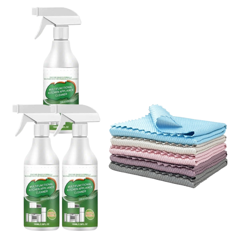 Multi-purpose enzyme foam cleaner, versatile – Kitchen & Home