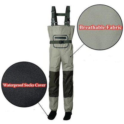 3 Layer Waterproof Fishing Waders