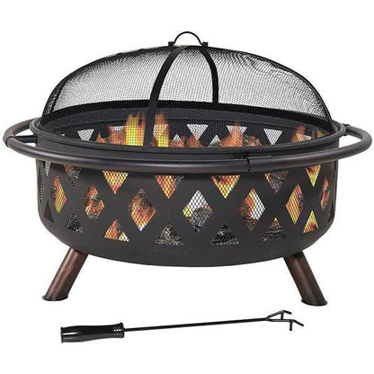 30 Inch Large Wood Burning Outdoor Fire Pits Ideas