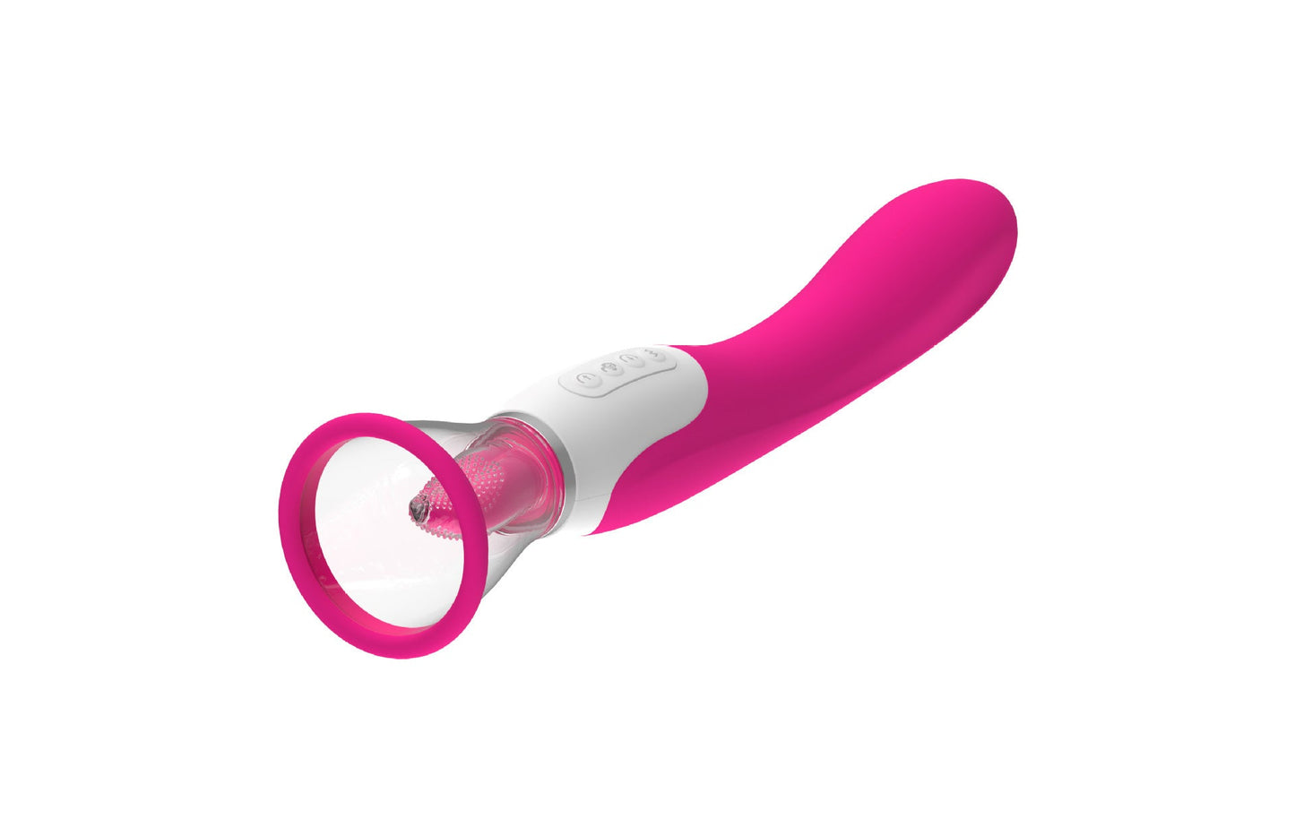 Lurevibe - Hard Rock Vibrating Rod Female Masturbator Vibrating Av Bead Rotating Rod Automatic Heating Sucking Tongue Licker Pluggable Device