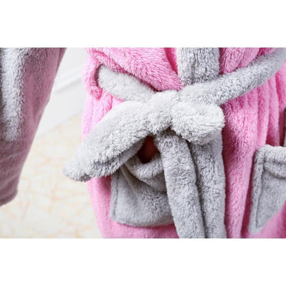 Libiyi-Bunny Fleece Robe