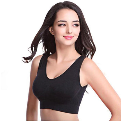 Libiyi-Comfortable Seamless Wire-Free Bra (3pcs/set)