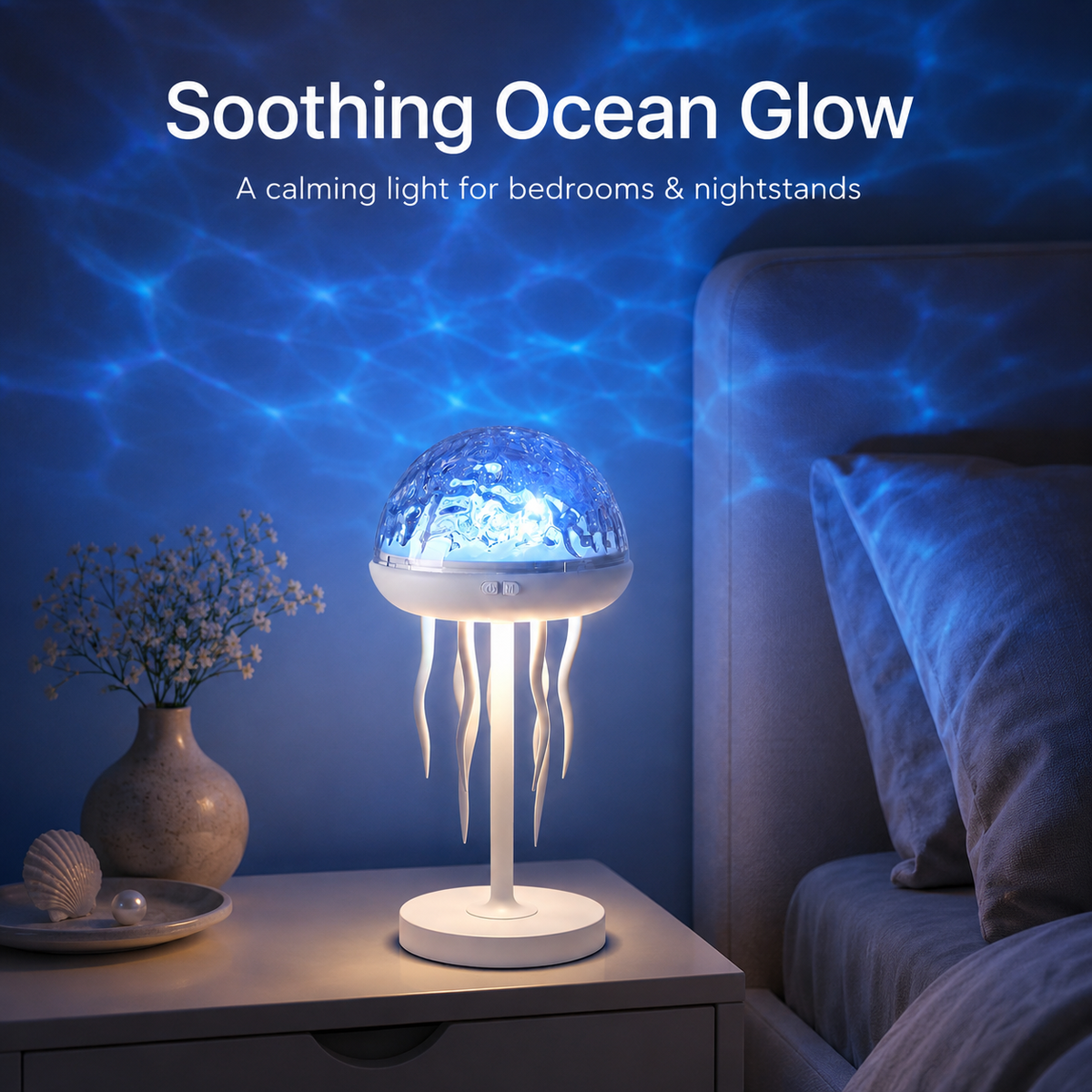 Jellyfish Aurora Ocean Projection Light