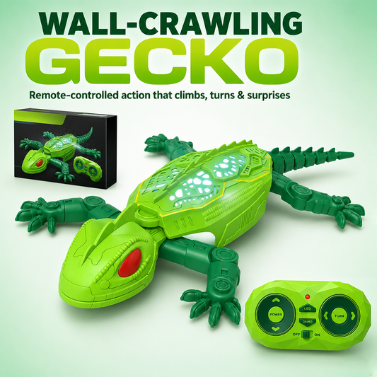 Wall-Climbing Remote Control Robotic Gecko