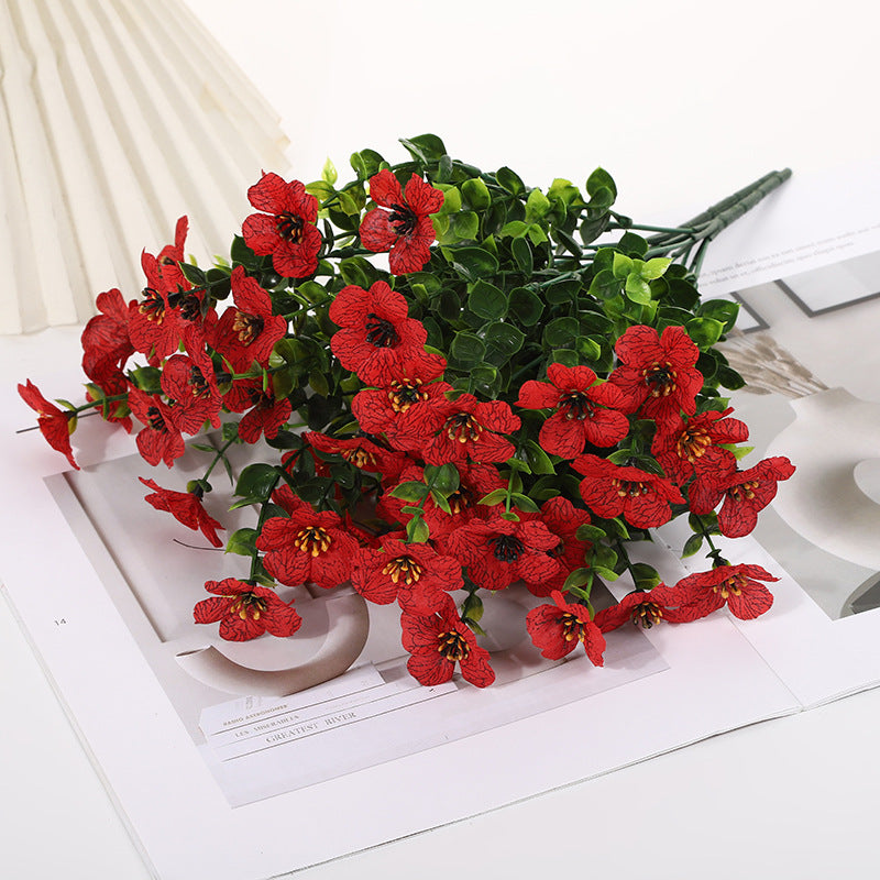 🍂 5-Pack Artificial Fall Flowers
