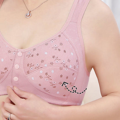 Libiyi-Convenient Front Button Bra