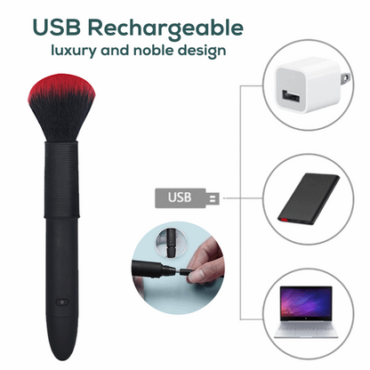 Lurevibe - Brush 1.0 - Make Up Brush Massager Female Sex Toys