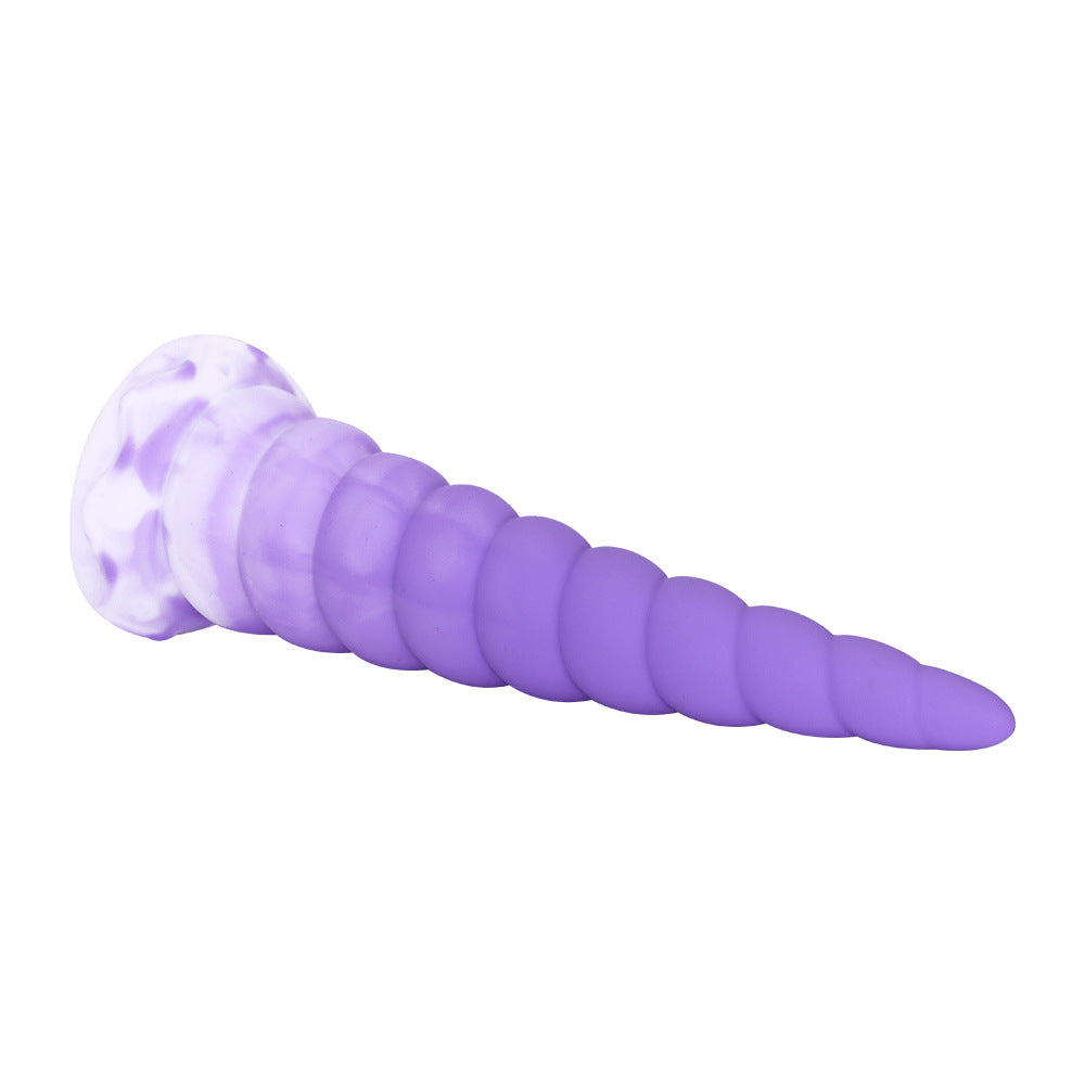 Gradual 7.08 Inch Pyramid Silicone Dildo Anal Toy