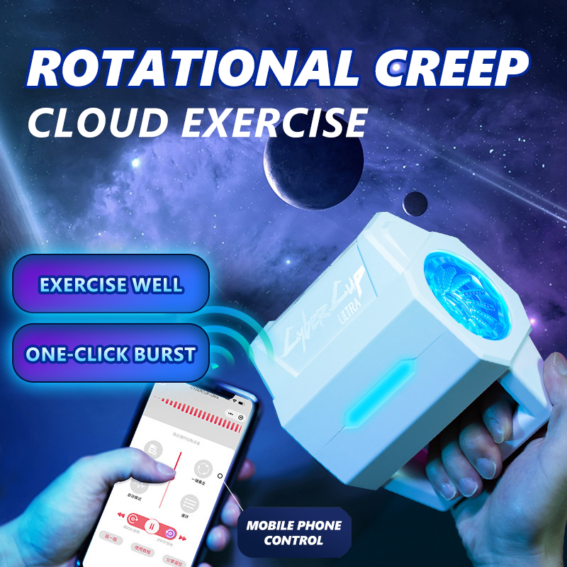 Cyber Cup Ultra Rotating APP Controlled Masturbation Cup