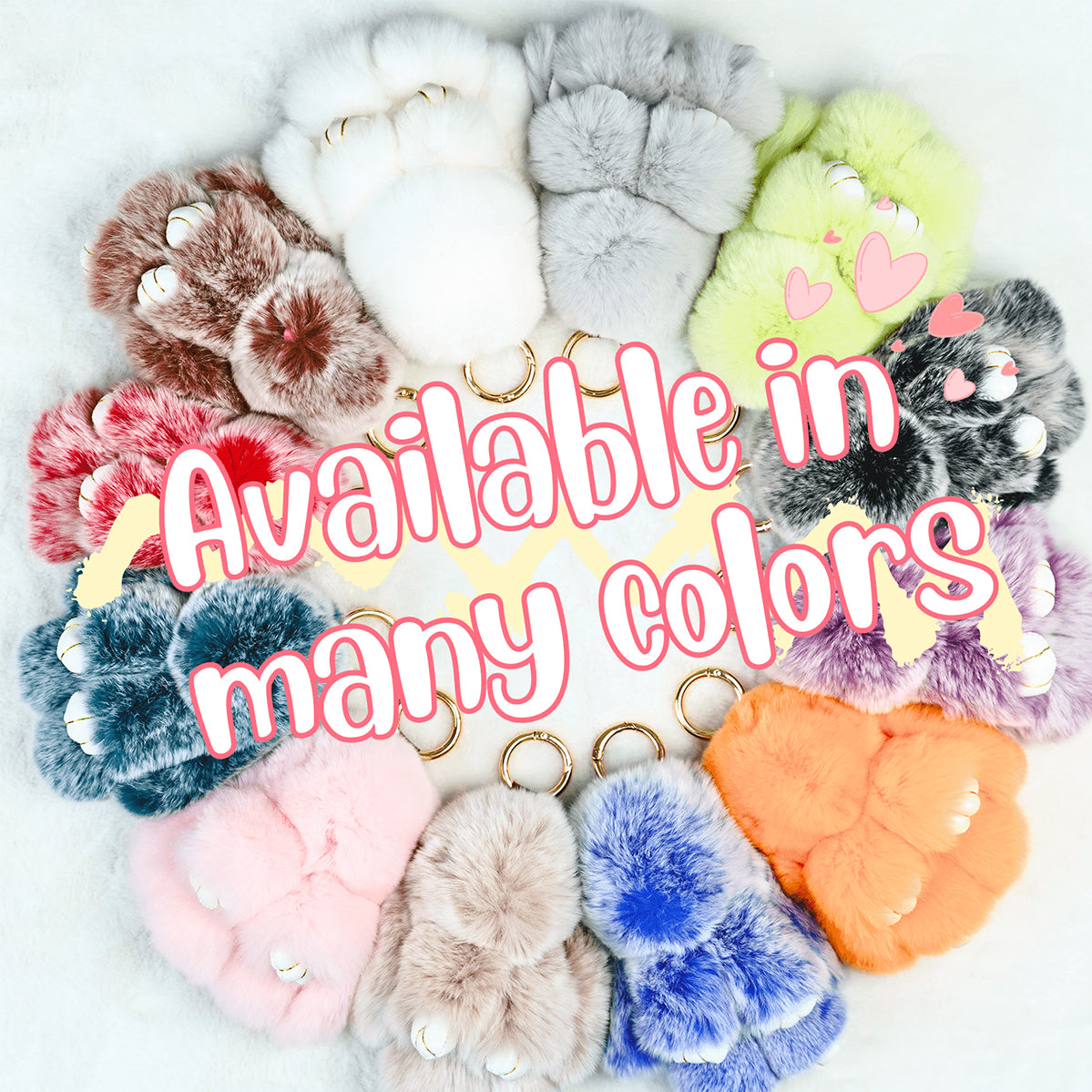 Handcrafted Soft Bunny Charm: Adorable Plush Rabbit Toy Keychain