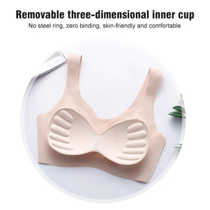 Libiyi-Women Seamless Wireless Unpadded Comfort Bra