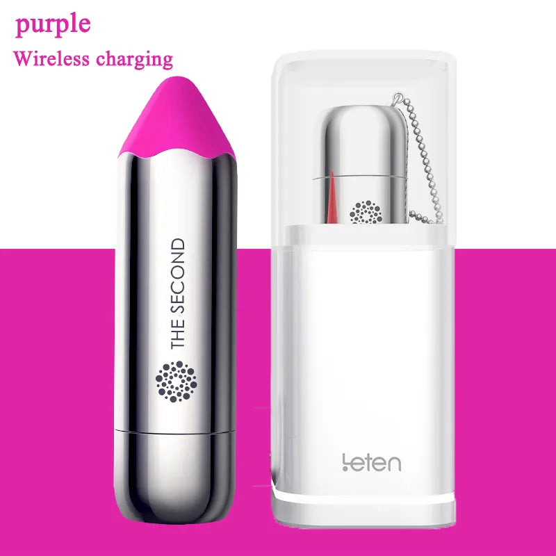 Lurevibe - Little Silver Bullet Lipstick Vibrator