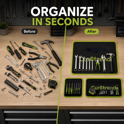 Flexible Magnetic Tool Mat & Tray Holder