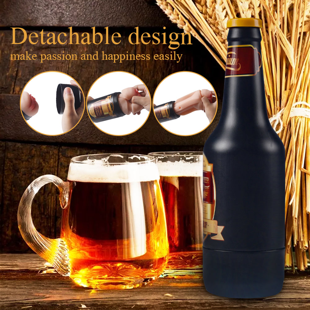 Lurevibe - Male Masturbator Erotic Toy Portable Beer Bottle