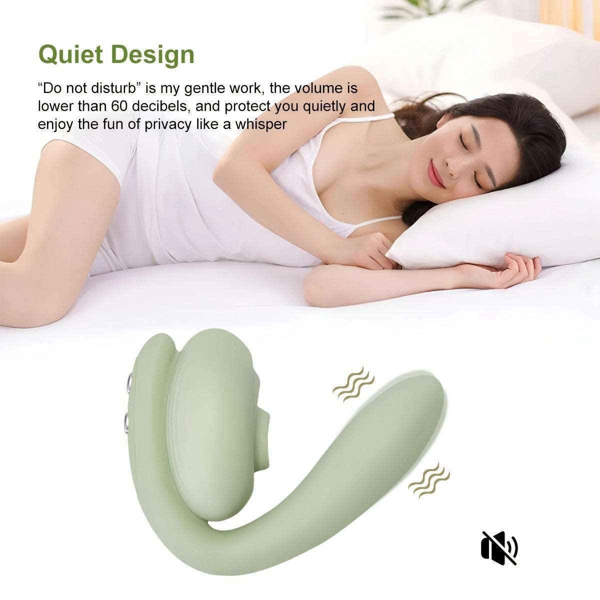 2-in-1 Clit Sucking Vibrator for Double Pleasure