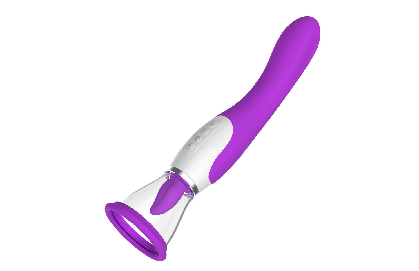 Lurevibe - Hard Rock Vibrating Rod Female Masturbator Vibrating Av Bead Rotating Rod Automatic Heating Sucking Tongue Licker Pluggable Device