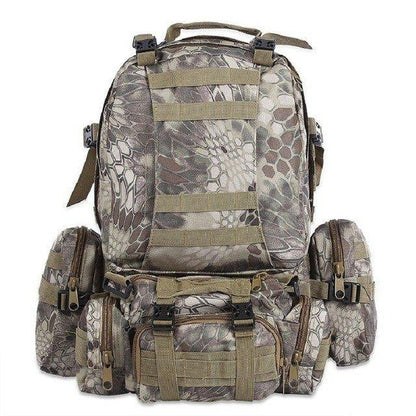55L Molle Backpacks Outdoor Multifunctional Rucksack