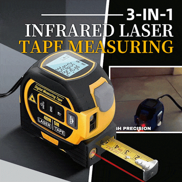 🔥HOT SALE - 3-In-1 Infrared Laser Tape - Men Gift