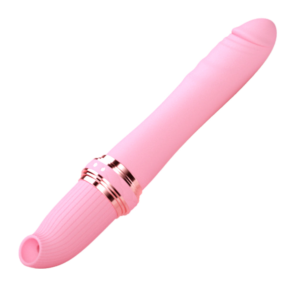 Lurevibe - Telescoping Vibrator Female 10 Frequency Variable Sex Machine Clitoris Vibrador