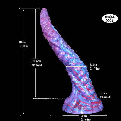 11 Inches Big Anal Dildo Toys Silicone Butt Plug