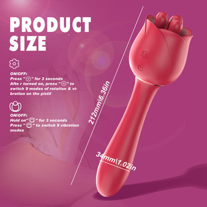 Lurevibe - Rose Massage Vibrators For Women