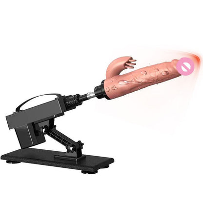 Lurevibe - Masturbator Fully Automatic Extraction And Insertion Telescopic Impact Gun Female Simulated Heating Vibrator