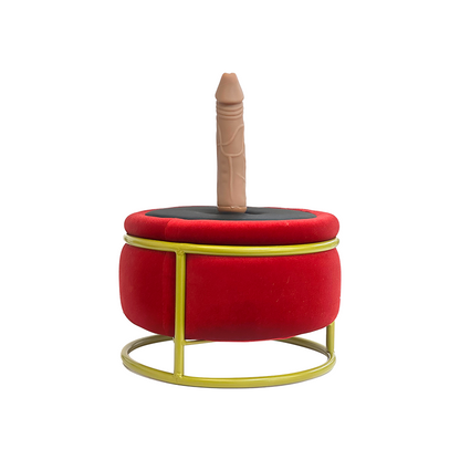 Red Seat Dildo Machine  Massage Seat