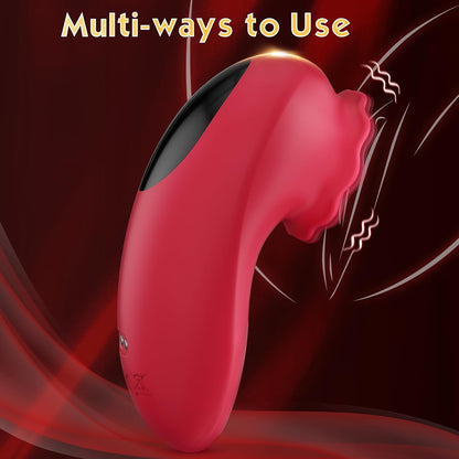 Rose Sex Toy Mini Vibrator for Womens Tapping Vibrating sex toy