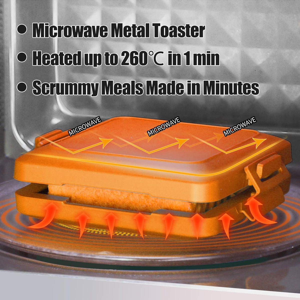 🔥Microwave Toastie Sandwich Maker