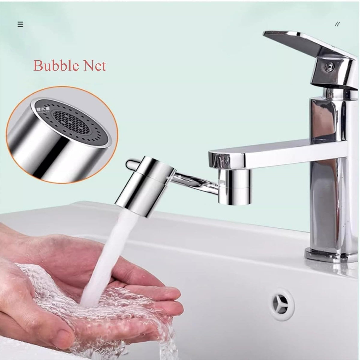 Upgrade Your Sink Experience with the 360° Rotating U Shaped Faucet Extender 🚰