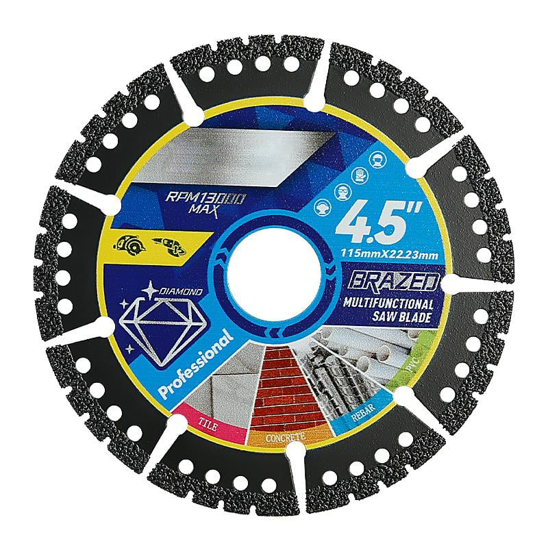 🛠️ ✨ 4.5" Multi-Material Diamond Blade - Zero Compromise, Max Durability