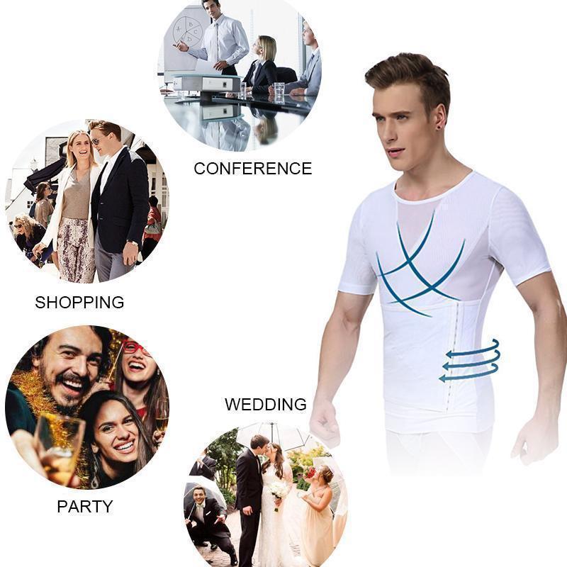 Libiyi-Men's Shapewear for Correcting Posture