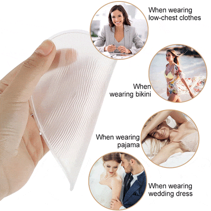 Libiyi-Anti Wrinkle-Reusable Silicone Care Chest Pad