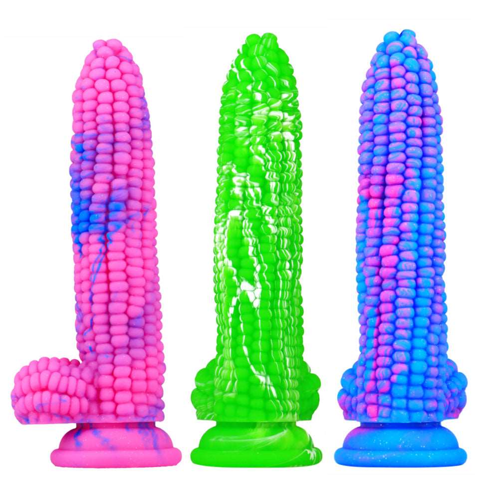 Lurevibe - Corn Silicone Dildo Huge Penis Anal Plug