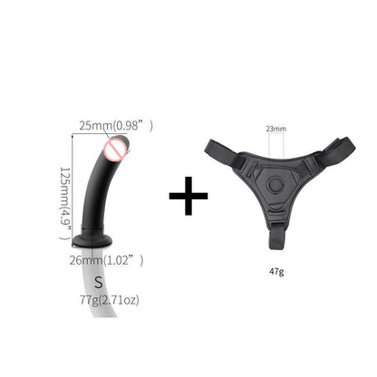 Wearable Strap On Penis Pant Sex Toy For Sensory Fun