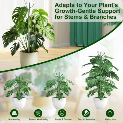 5 pack Stackable, Rot-Proof Plant Support