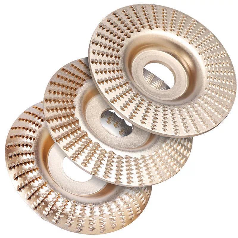 3PCS 4" Wood Carving Disc Set — The Ultimate Woodworking Game-Changer