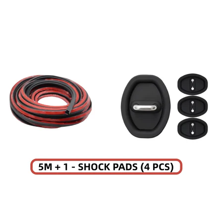 5-hole Automotive Dust-proof and Shock-absorbing Sealing Strip