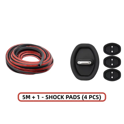 5-hole Automotive Dust-proof and Shock-absorbing Sealing Strip