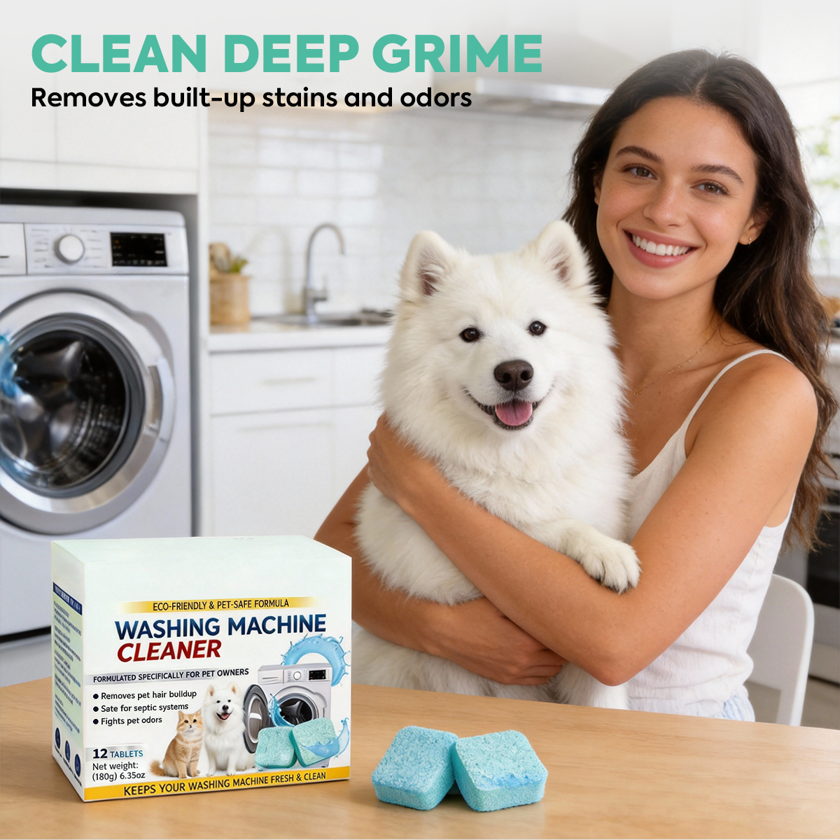 🐾 Eco Washer Cleaner: Beat Pet Odors