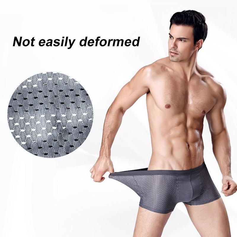 Libiyi-Summer Men's Fashion New Ice Silk Modal Underwear