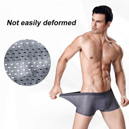Libiyi-Summer Men's Fashion New Ice Silk Modal Underwear
