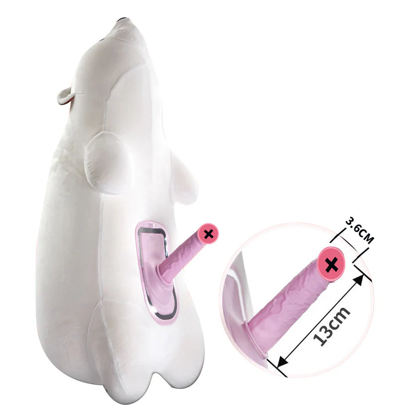 Polar Bear Pillow dildo machine Remote Control And  Charging Cable Accessories