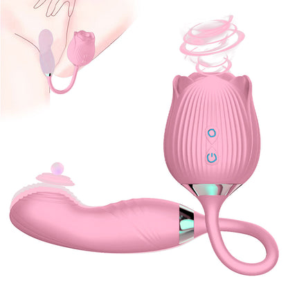 Lurevibe - Rose Vibrator Clitoris Stimulator