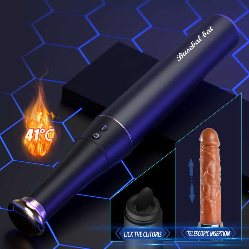 [Valentine's Best Deal] Save $14.43 - Baseball Thrusting Dildo & Rose Tapping Toy