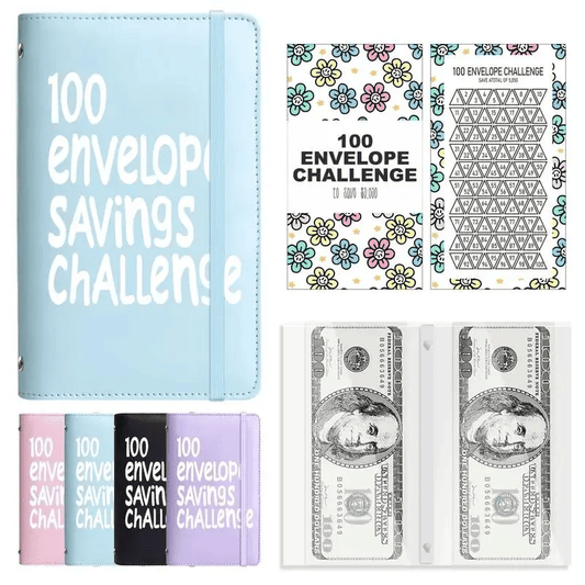 🔥✉️100 Envelope Savings Challenge Book