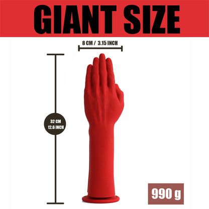 AIMITEX Giant Penis Liquid Silicone Dildo Butt Plug SM Sex Toy