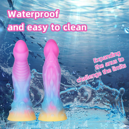 6.4 Inches Super Soft Luminous Fantasy Dildo