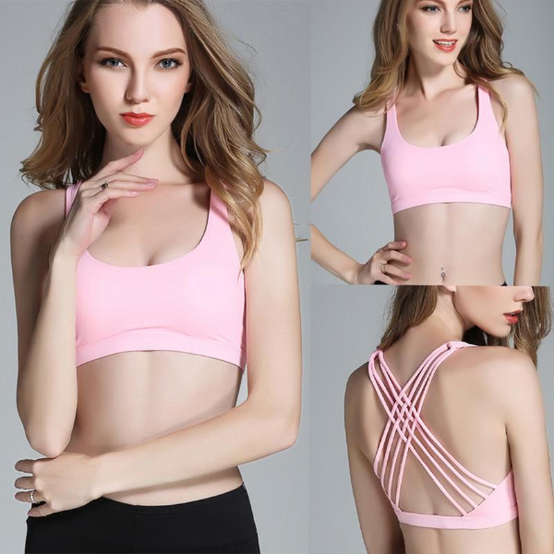 Libiyi-Cross Back Sport Bra