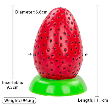 Vegetable Shaped Silicone Dildo Anal Plug